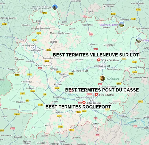 AGENCES BEST TERMITES LOT ET GARONNE