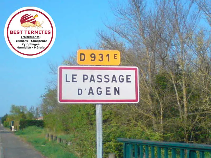 Le Passage d'Agen traitement anti-termites protection des bois